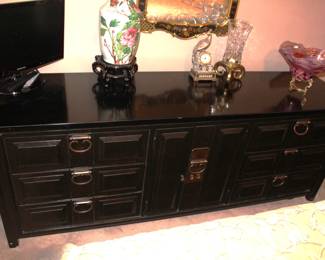 Thomasville Dresser. 78" W x 20" D x 30" H. Matches server, previously pictured.