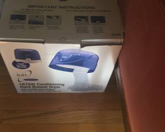 Hood hair dryer