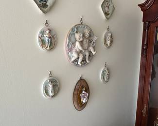 Porcelain wall decor