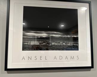 Art work including Ansel Adams collection