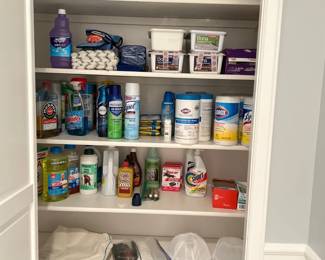 Cleaning supplies