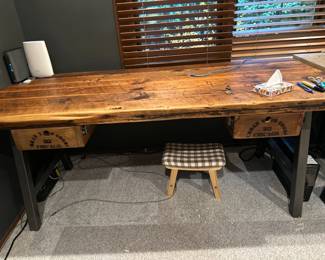 Urban wood table/desk