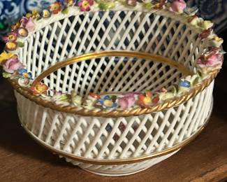 Schierholz Porcelain Basket Bowl
