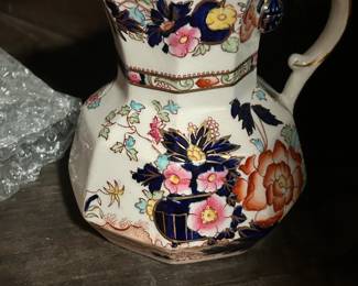 Mason's Ironstone Mandarin Pitcher