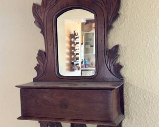 Wall Mounted Shaving Mirror
