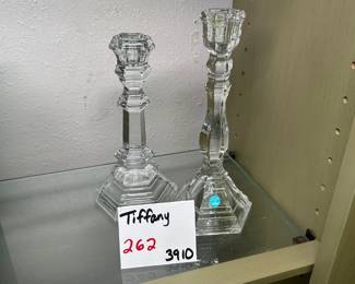 Tiffany and Co Candle Holders