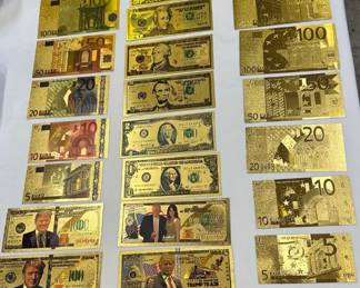 Gold Tone Bills