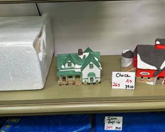 Christmas Village Houses