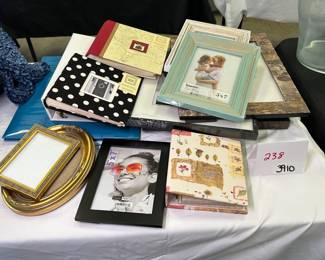 Frames and Albums Lot