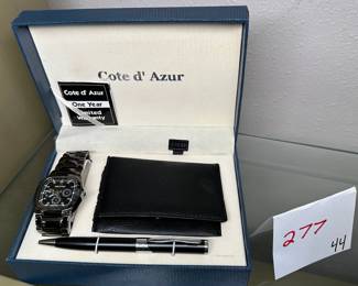 Cote D' Azur Watch Gift Set