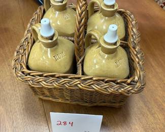 Rum and Gin Bottles