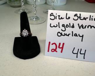 Sterling with Gold Vermeil