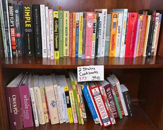 2 Shelves Cook Books