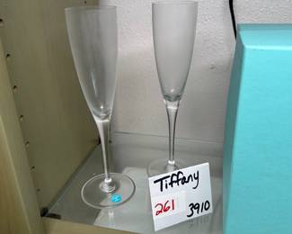 Tiffany and Co Champaign Flutes