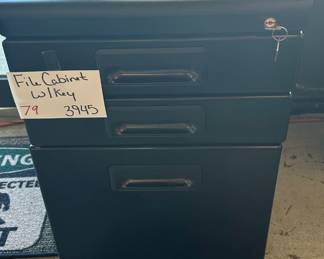 File Cabinet with Key