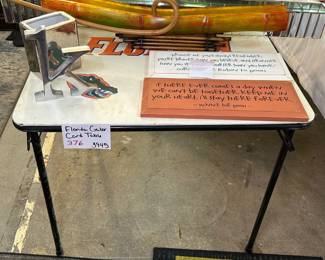 Florida Gator Card Table