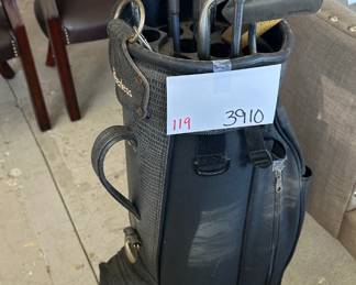 Golf Clubs and Bag