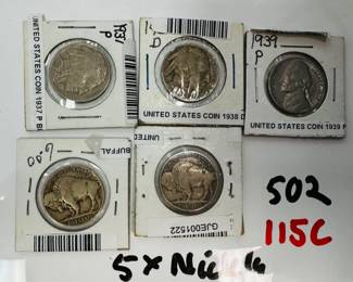 Buffalo Nickels