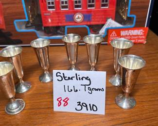 Sterling Shot Glasses