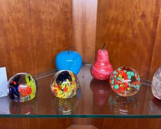 Glass Paperweights