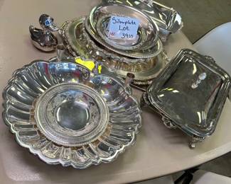 Silver Plated Lot