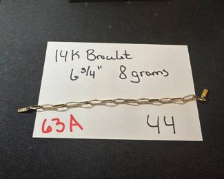 14k Bracelet