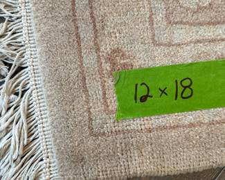 $850 - 12' x 18' Hand made Rug