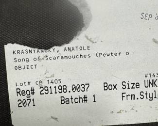 $300 - Anatole krasnyansky 