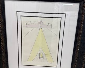$1,950 - Salvador dali - hand signed 