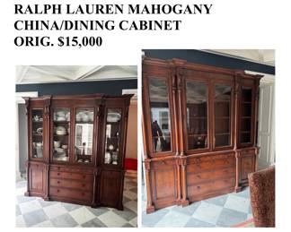 $1800 - Ralph Lauren China Cabinet