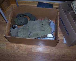 BOY SCOUT & MILITARY ITEMS
