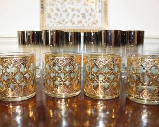 Holiday glassware and kitchenware