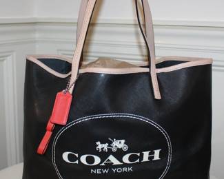 Vintage Coach Tote/Sholder Bag