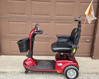 Golden Technologies Mobility Scooter with Car Lift