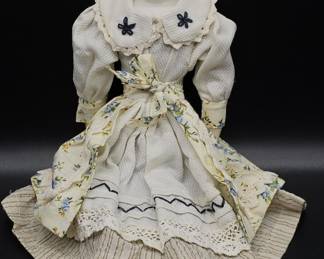 Antique-Look German Porcelain Doll
