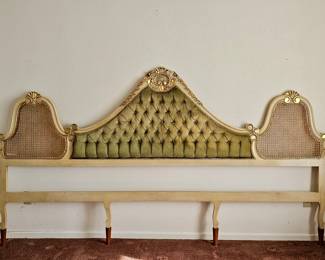 King Size French Provincial Wall Headboard