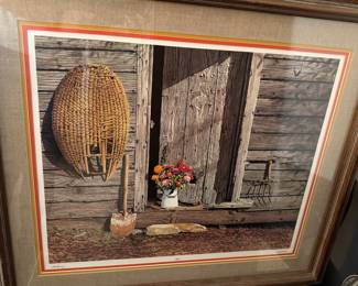 The granary by bob timberlake. Signed and numbered 