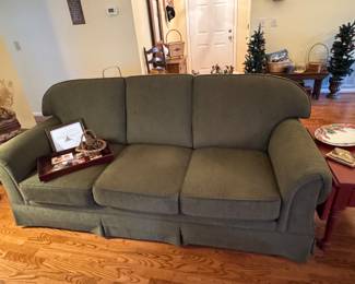 Sofa in excellent condition, has a  chair to match!