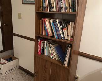 Bookshelf and Books