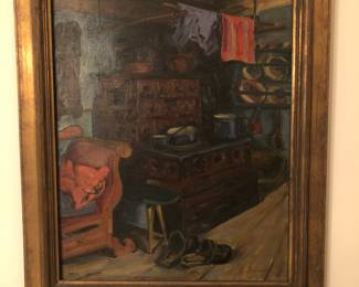 Oil on Canvas signed C. Biermann