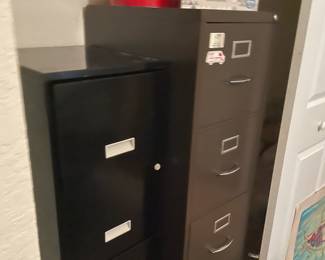 6 file cabinets