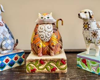 Jim Shore Ingot, Elijah & Terry Figurines