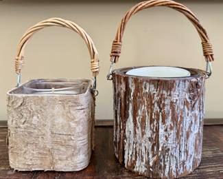 Rustic Wood Lanterns