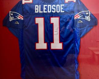 Autographed Drew Bledsoe Jersey