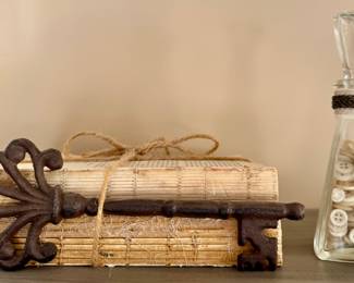 Iron Key & Perfume Bottle