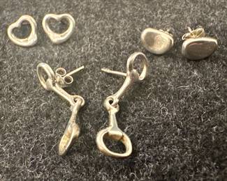 Elsa Peretti for Tiffany & Co. Sterling Silver Earrings