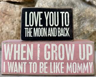 Whimsical Wood Signs