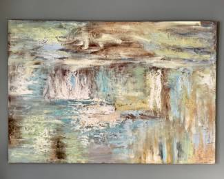 Abstract Oil on Board