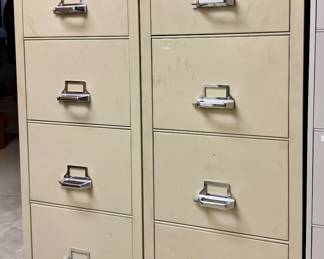 (2) Fire King Filing Cabinets