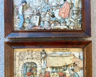 Anton Pieck 3-D Diorama Artwork